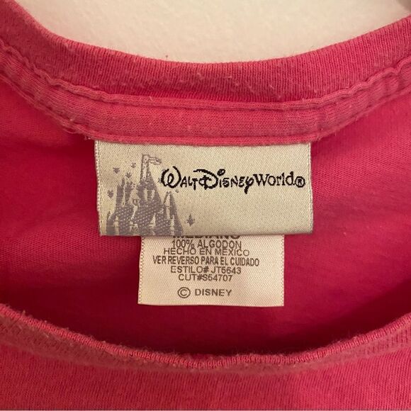 WALT Disney World Tinkerbell Pink Child T-Shirt in 6 - 8 - Picture 3 of 6